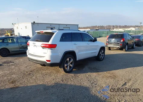 2016 Jeep Grand Cherokee Limited z USA, uszkodzony, nr VIN 1C4RJFBG2GC498826